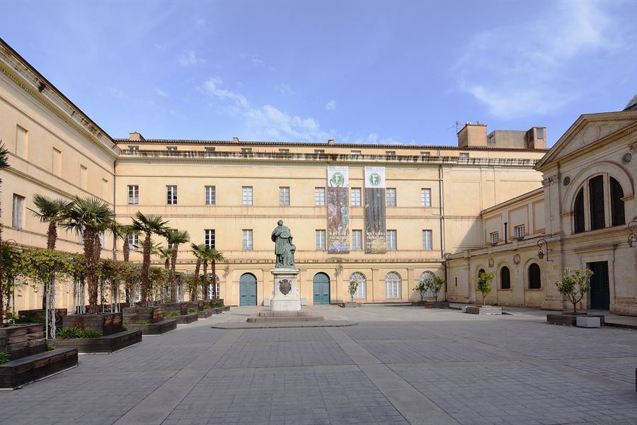 La cour du palais Fesch
