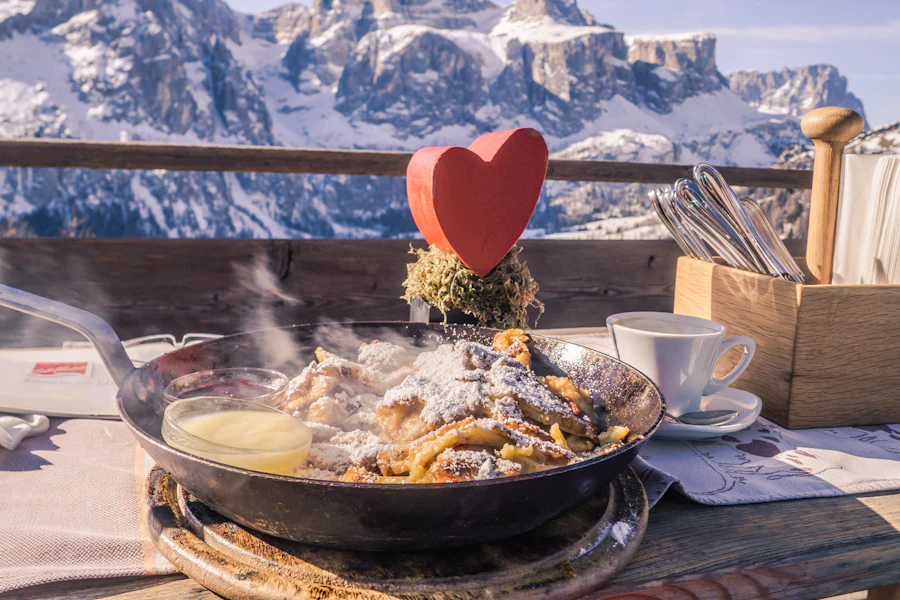 Une assiette de cuisine ladine à Corvara