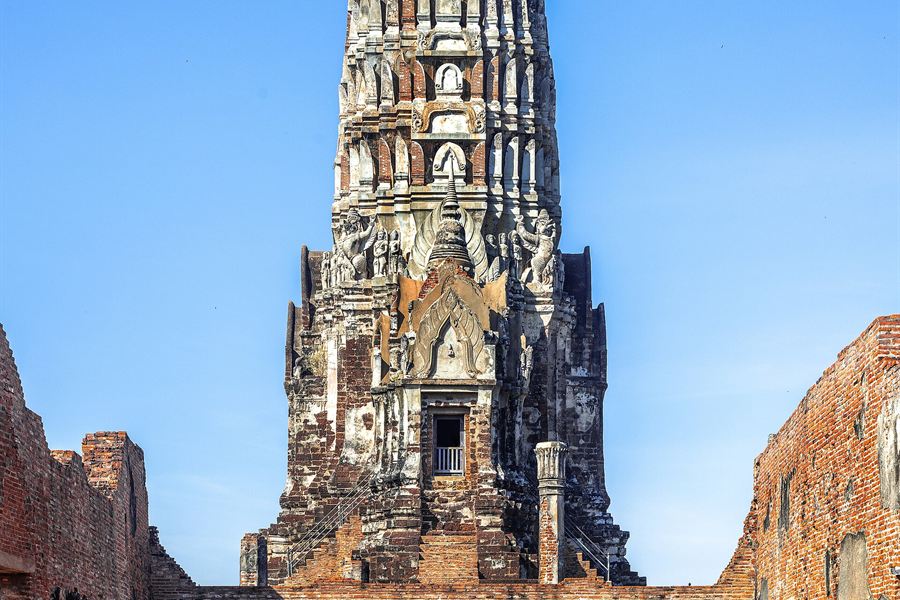 Le grand prang du Wat Ratchaburana