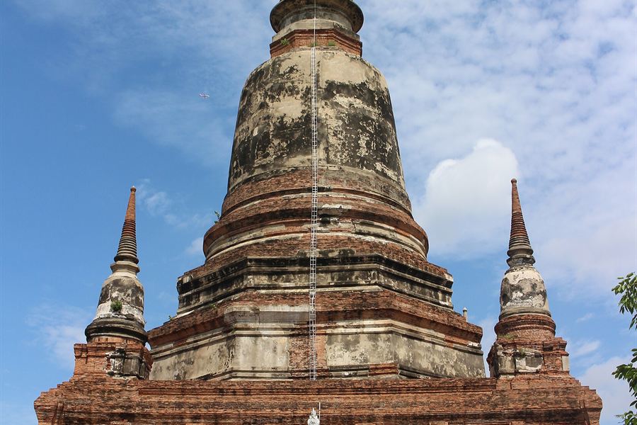 Le stupa du Wat Yai Chai Mongkhon