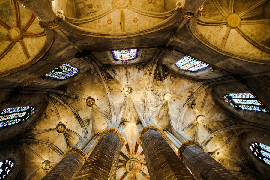 La basilique gothique Santa Maria del Mar, dans le quartier d'El Born