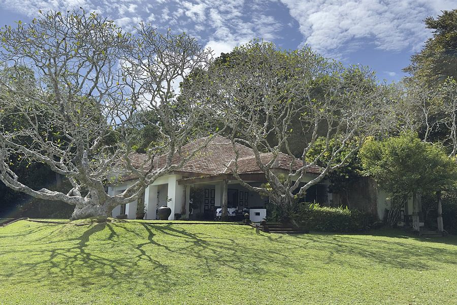 Le bungalow et le jardin de Lunuganga