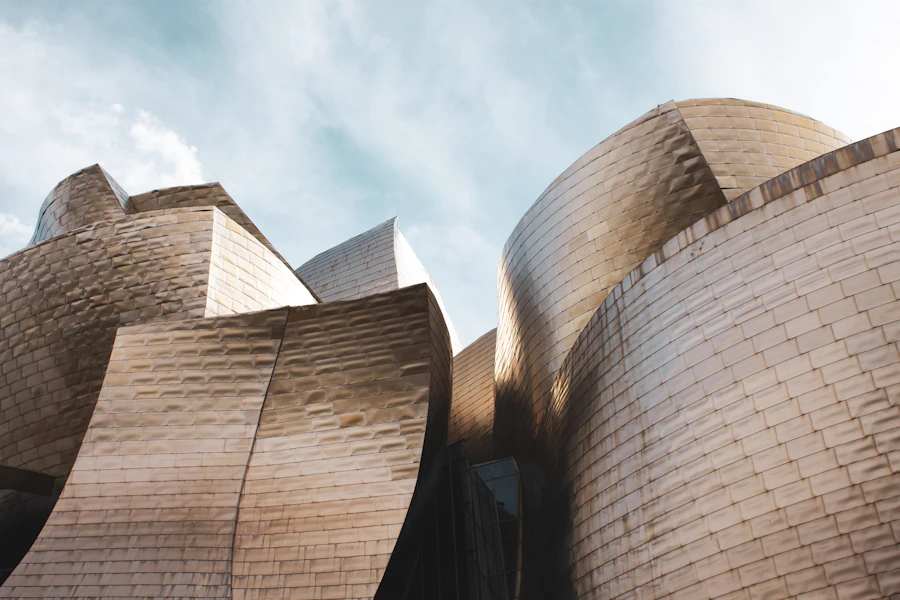 Les courbes de titane du musée Guggenheim