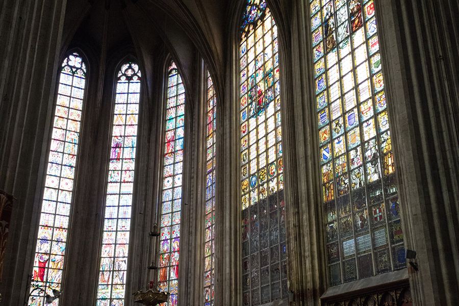 Les vitraux de Notre-Dame du Sablon