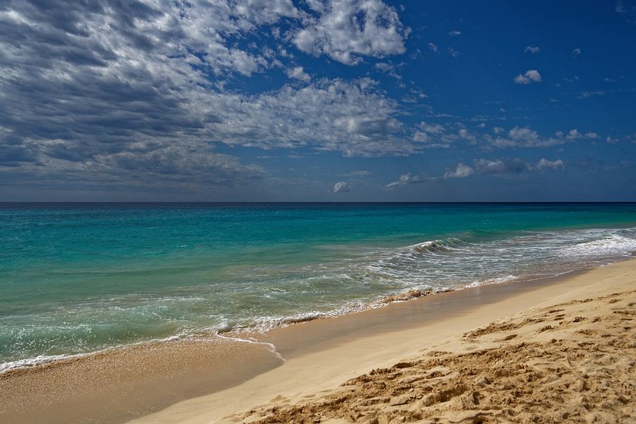 Une plage de Boa Vista