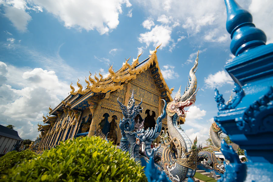 Le Temple bleu, le Wat Rong Suea Ten