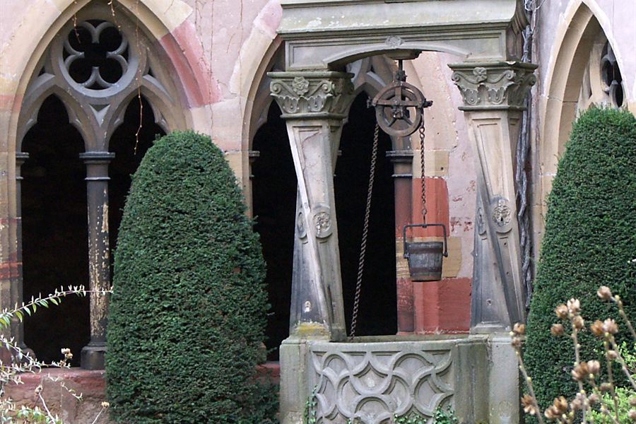 Le cloître du musée Unterlinden