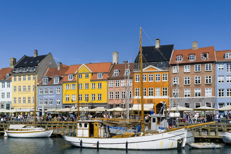 Les façades colorées du vieux port de Nyhavn