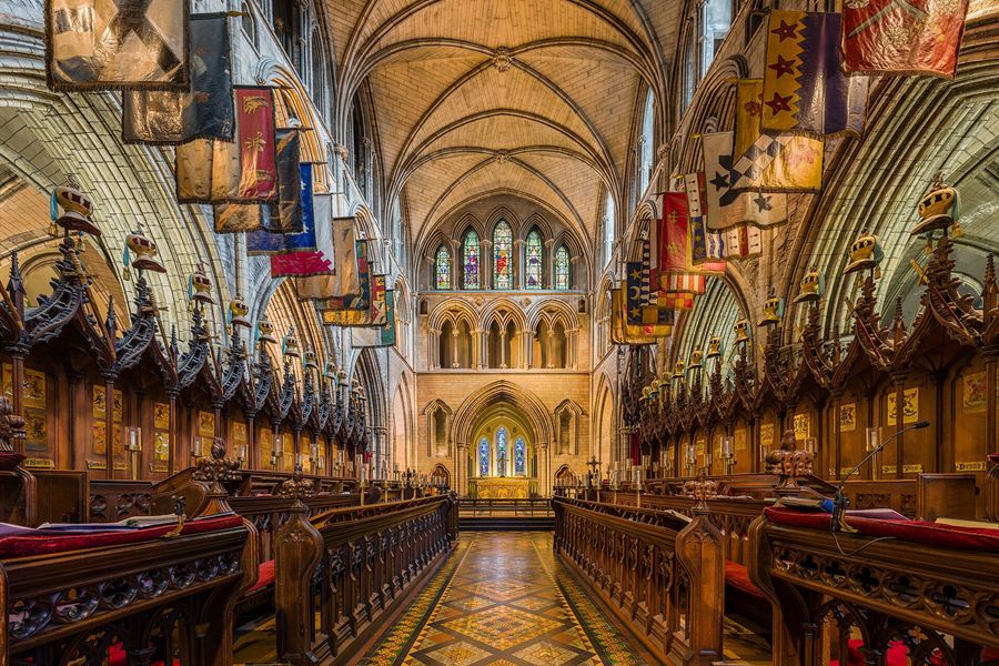 Le chœur de la cathédrale Saint-Patrick