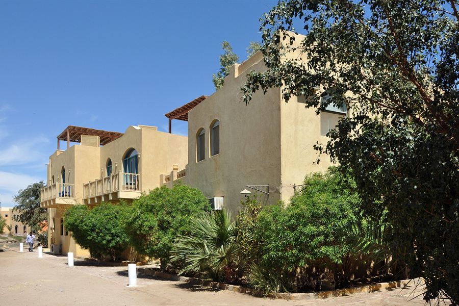 Les maisons du centre d'El Gouna