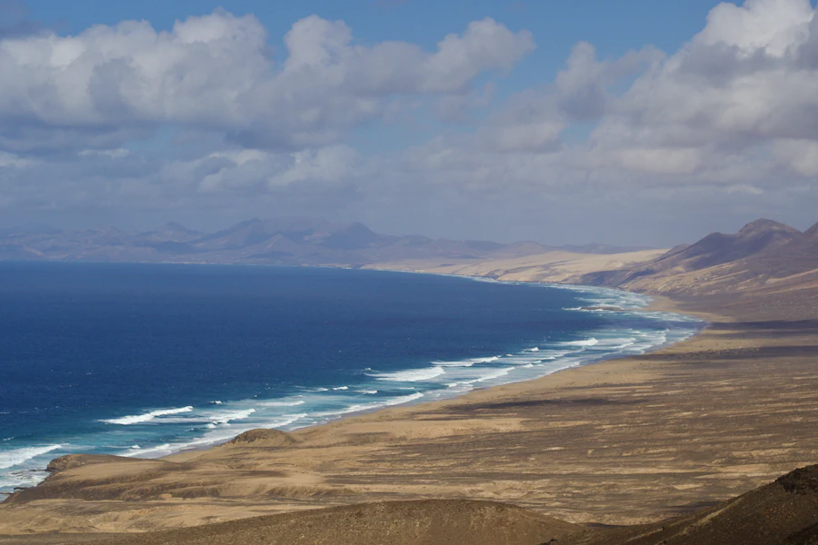 La plage de Cofete, immense et déserte