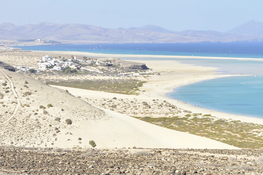 Les bancs de sable et la lagune turquoise de Sotavento