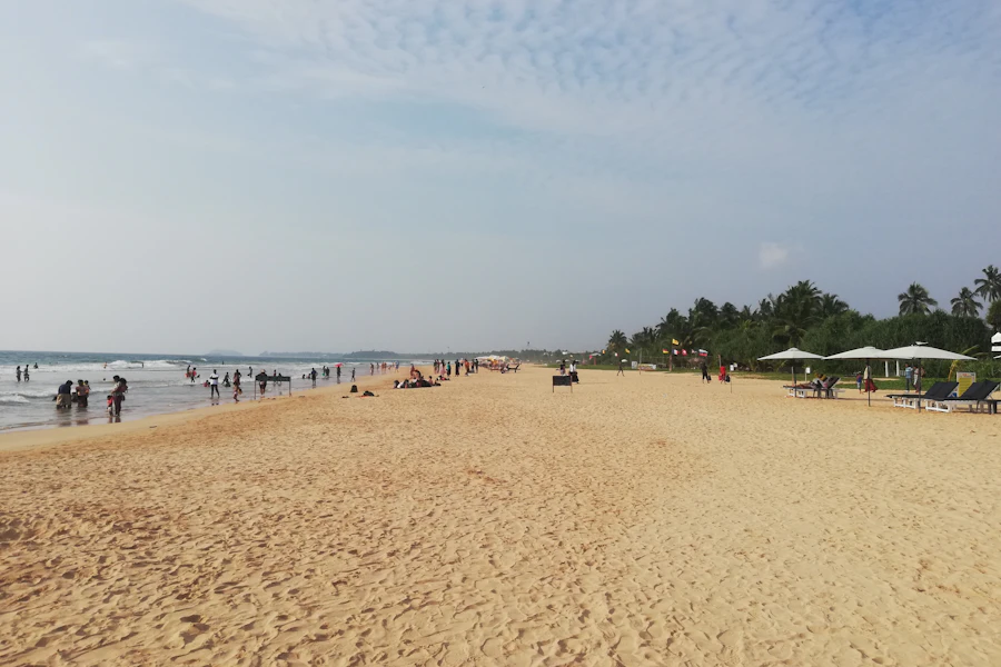 La plage de Bentota