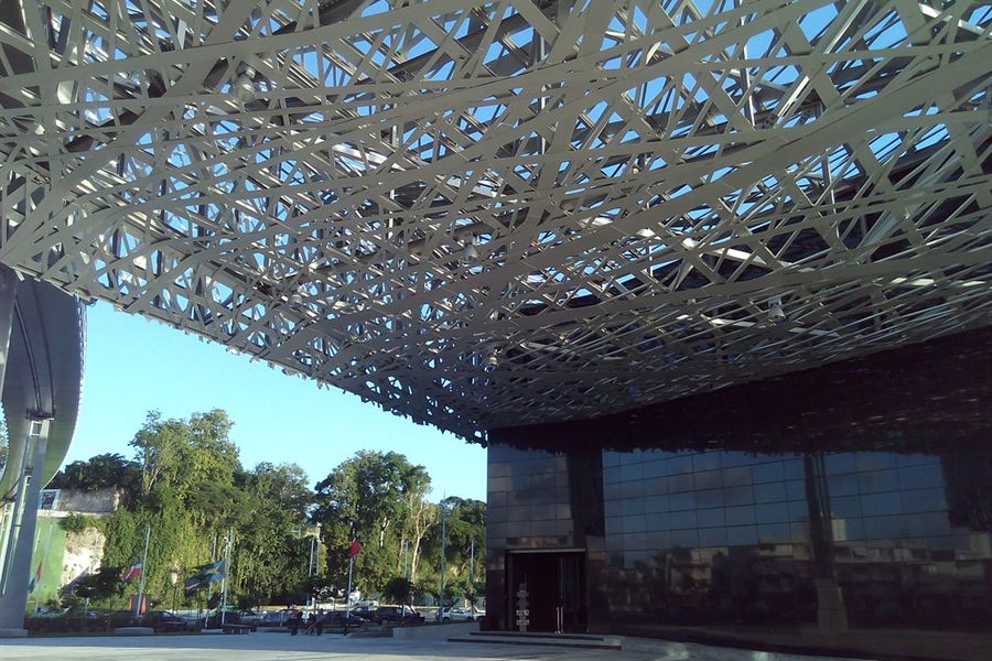 La résille du Mémorial ACTe