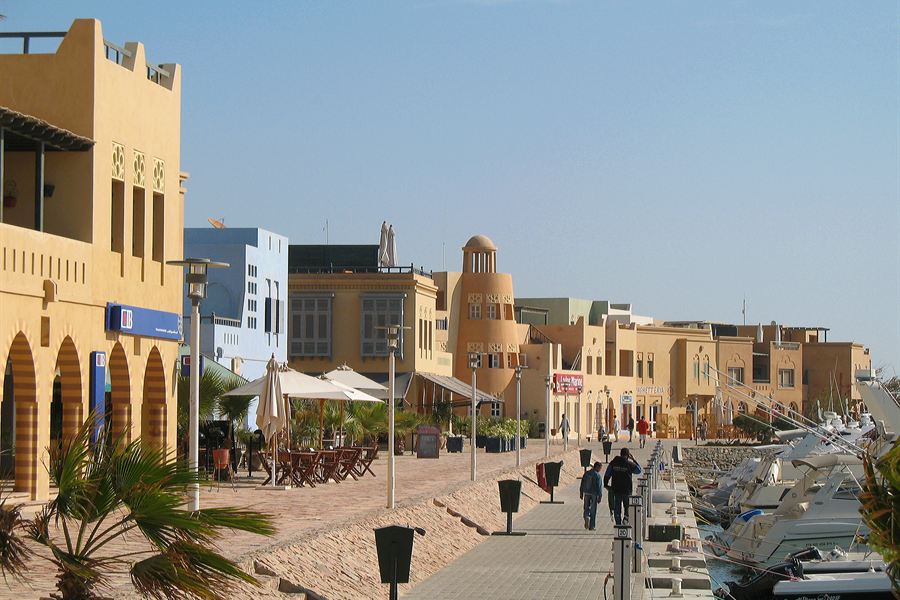 Les quais d'El Gouna