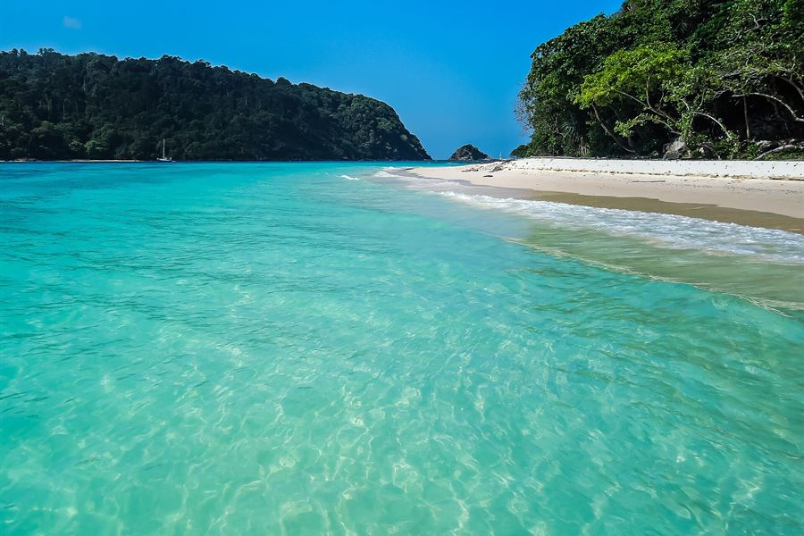 Une plage de Koh Rok