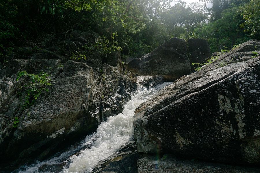 La cascade de Than Sadet