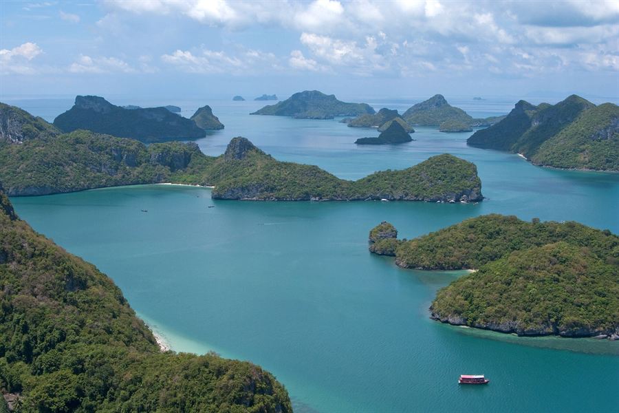 Les îles du parc marin d'Ang Thong