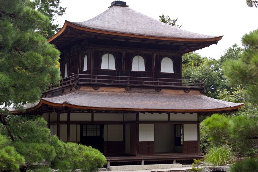 Le pavillon d'argent du Ginkaku-ji