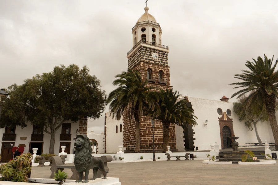 Le clocher de l'église de Teguise