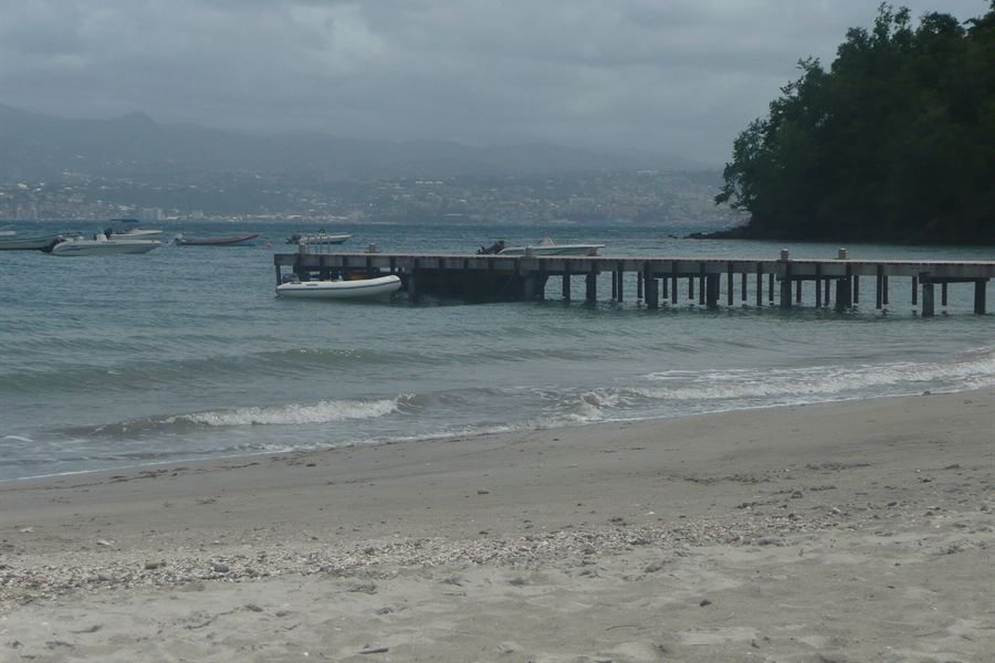 L'Anse à l'Âne et son ponton