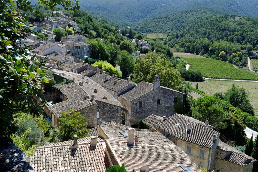 Les toits de Ménerbes