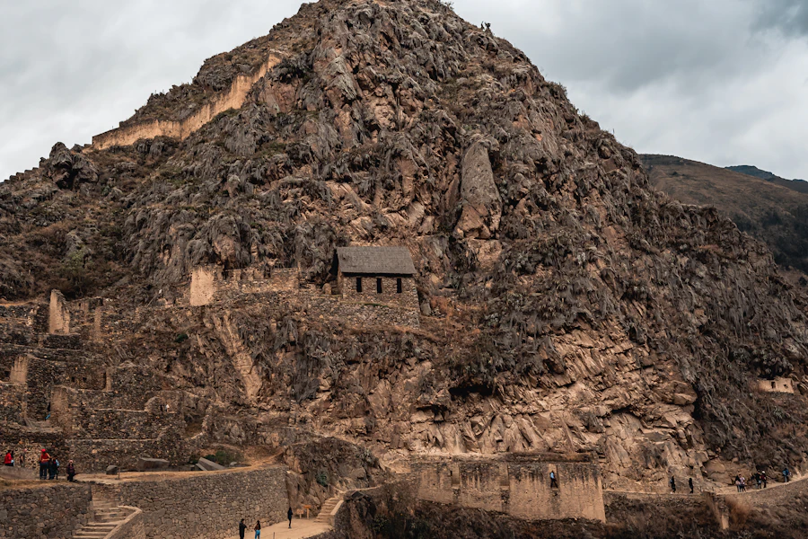 Les terrasses de la forteresse d'Ollantaytambo