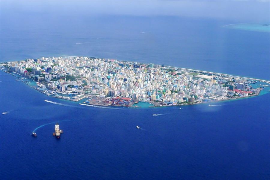 Malé vue du ciel