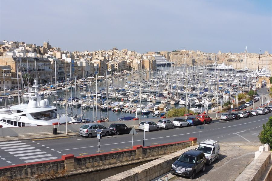 La marina de Birgu