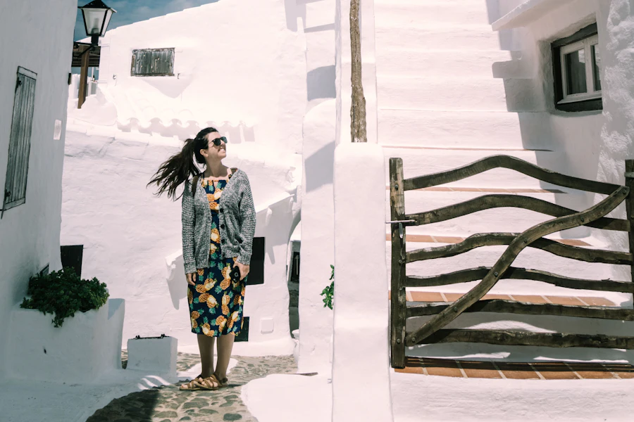 Les ruelles blanches de Binibeca Vell