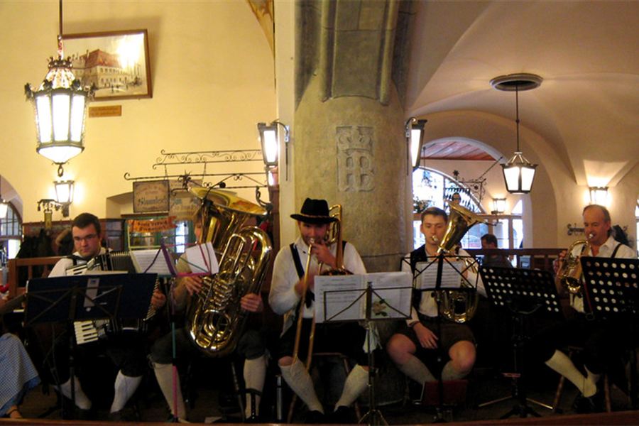 La fanfare de la Hofbräuhaus