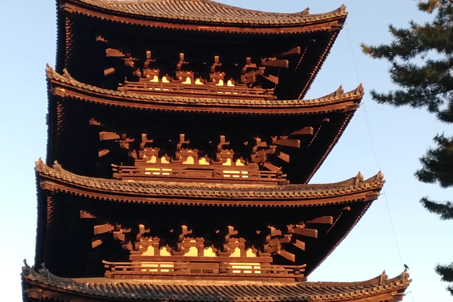 La pagode en bois du Kofuku-ji
