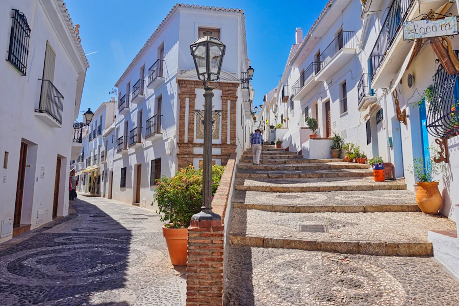 Une ruelle blanche de Frigiliana
