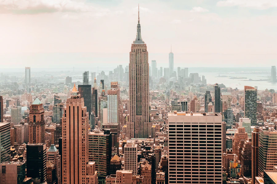 L'Empire State Building vu depuis le Top of the Rock