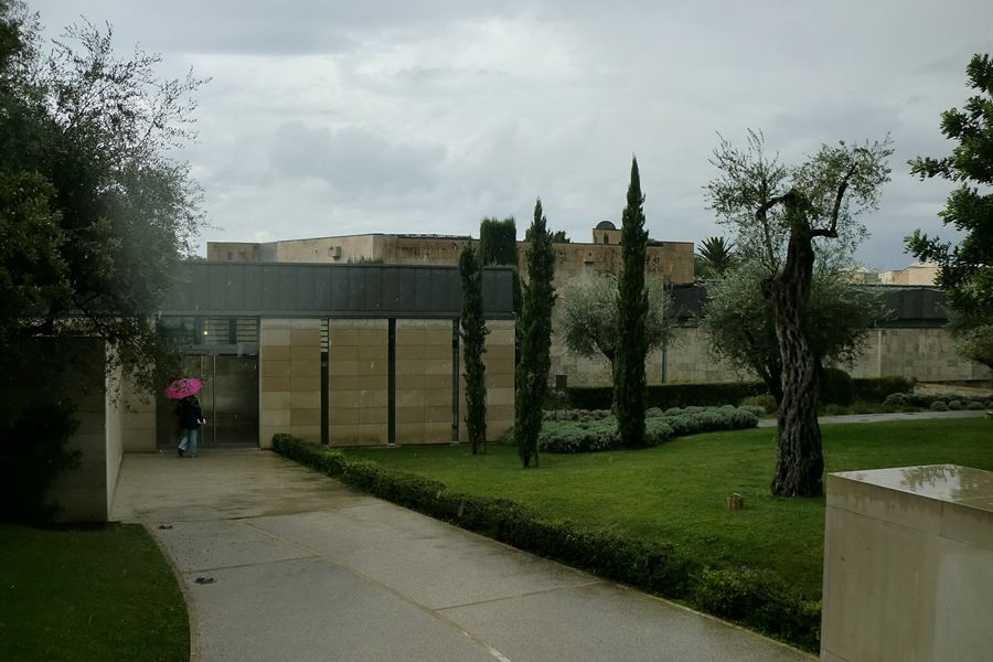 Le jardin du musée national Marc Chagall
