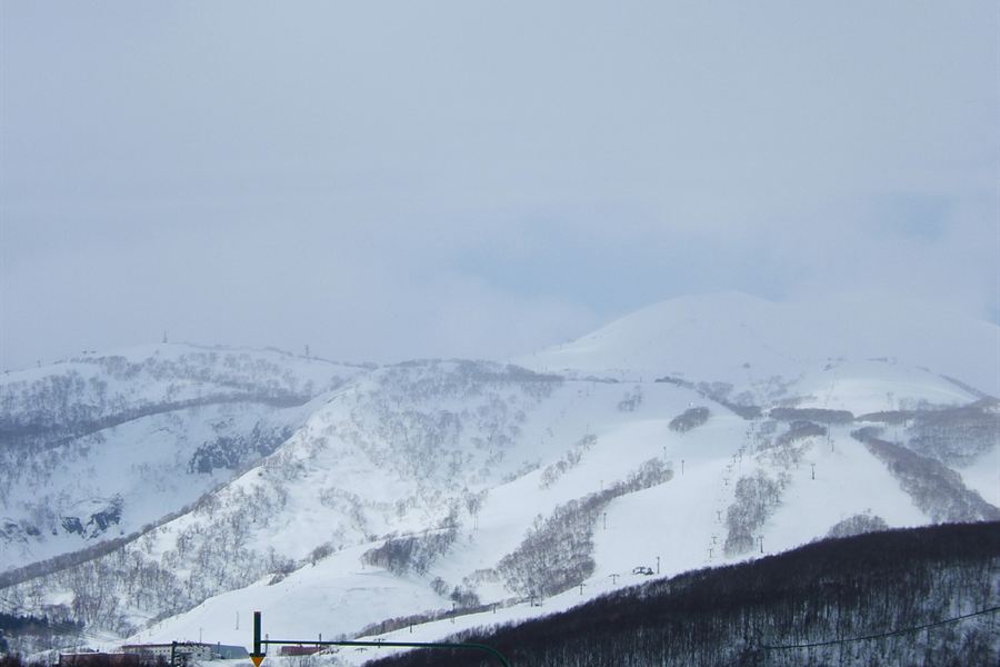 Le village de Hirafu au pied des pistes