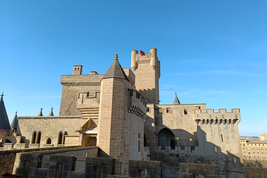 Les tours du château-palais d'Olite