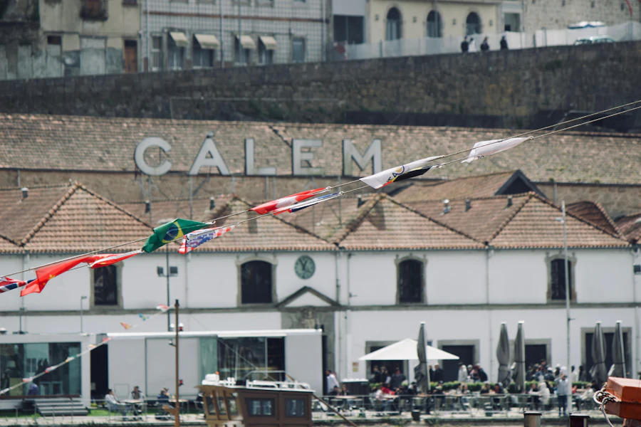 Les caves de porto Cálem, sur les quais de Vila Nova de Gaia