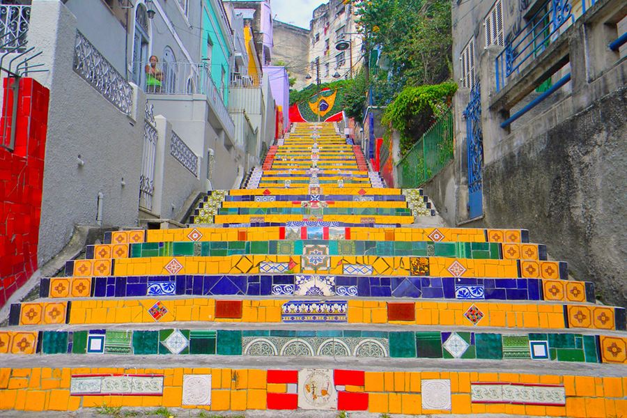 L'escalier Selarón
