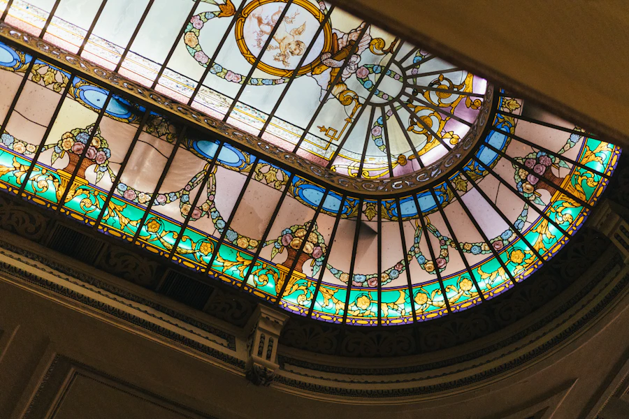 La verrière de la Confeitaria Colombo