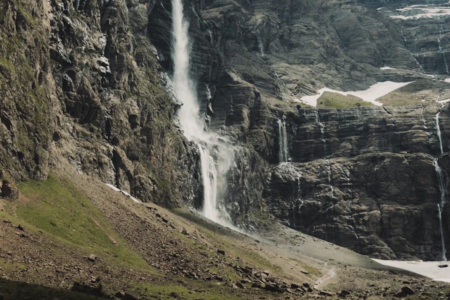La grande cascade du cirque de Gavarnie