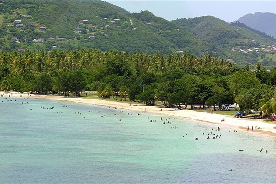 La plage de la Pointe Marin