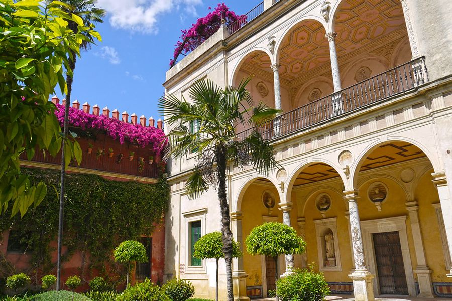 Le jardin de la Casa de Pilatos