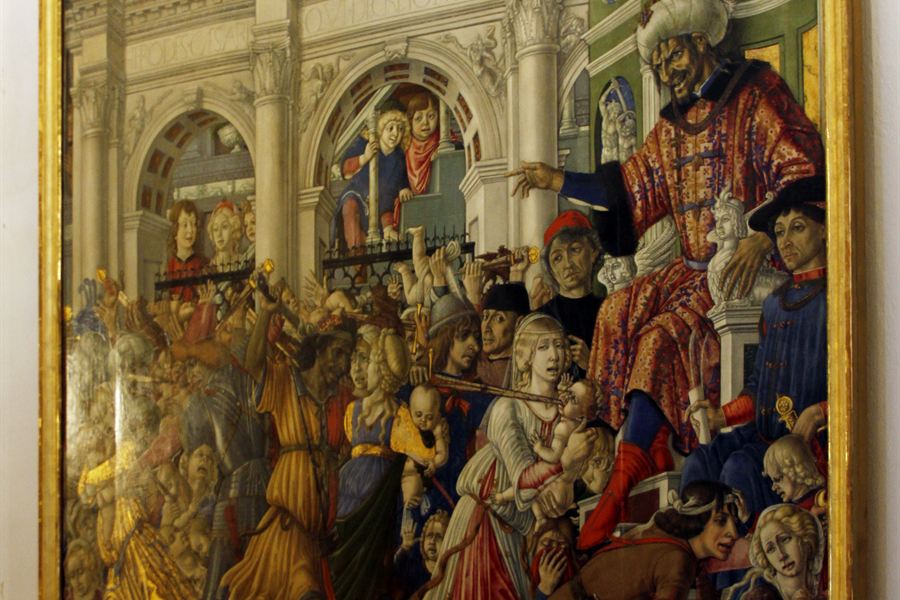 Une fresque de Santa Maria della Scala