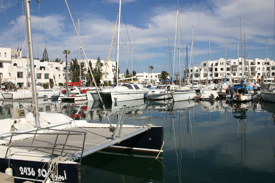 La marina de Port El Kantaoui