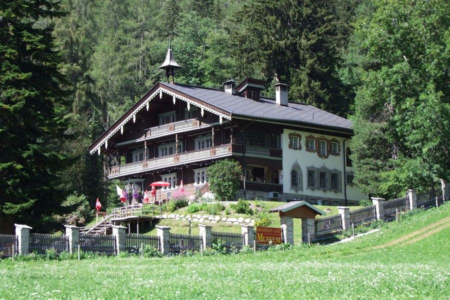 La villa Trier qui abrite le musée du ski