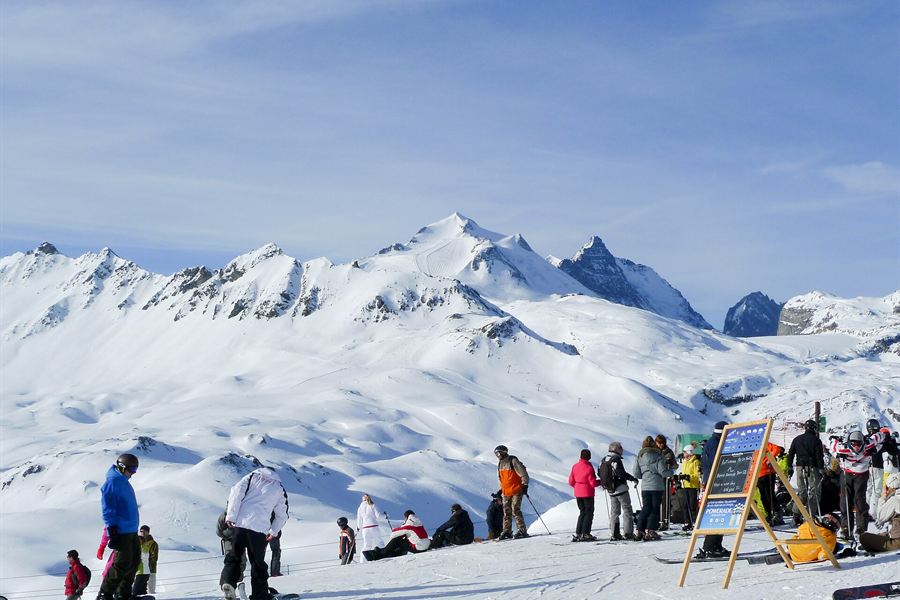 Le glacier de la Grande Motte