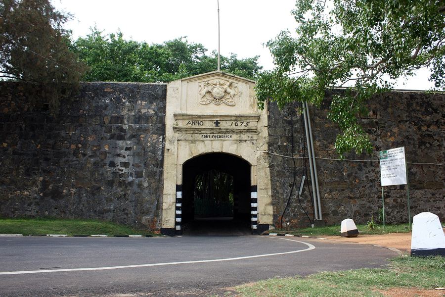 L'entrée du fort Frederick