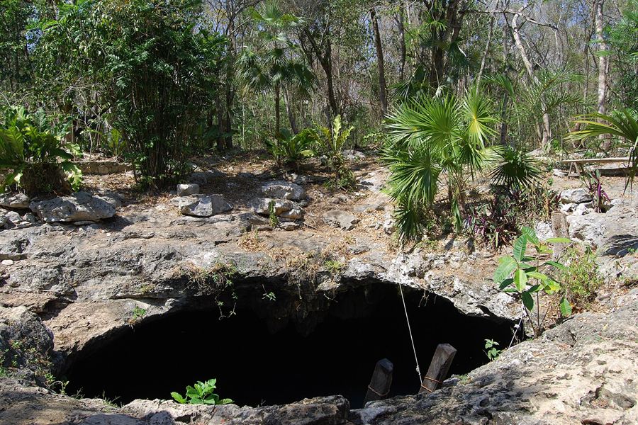 Le cenote Calavera