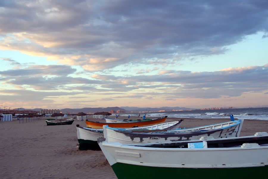 La plage du Cabanyal